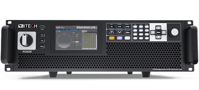 Regenerative AC/DC Electronic Load